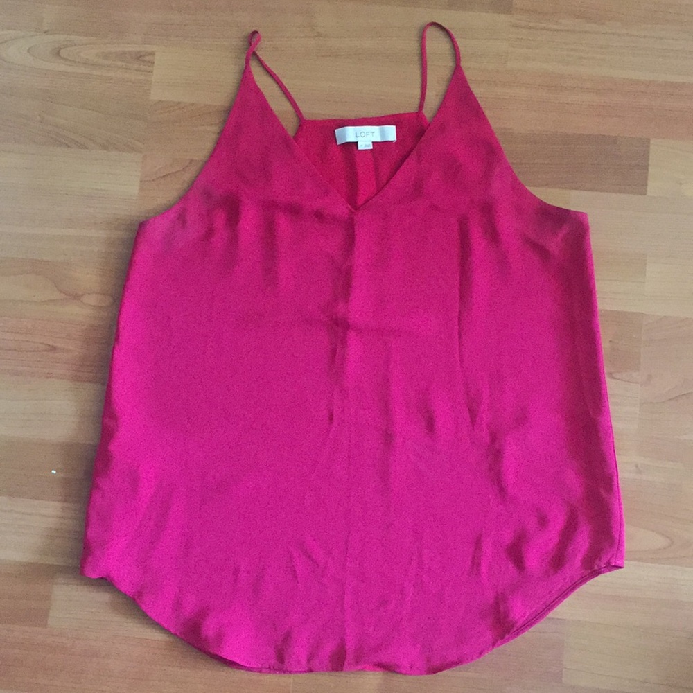 LOFT V-neck Woven Cami